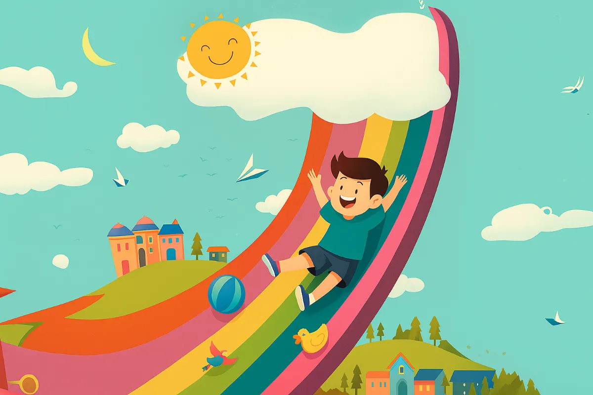 Nét Bút Tuổi Thơ 13 - Công Viên Trên Đồi Mây